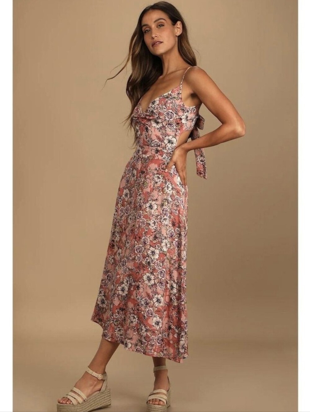 Lulus Floral Dress